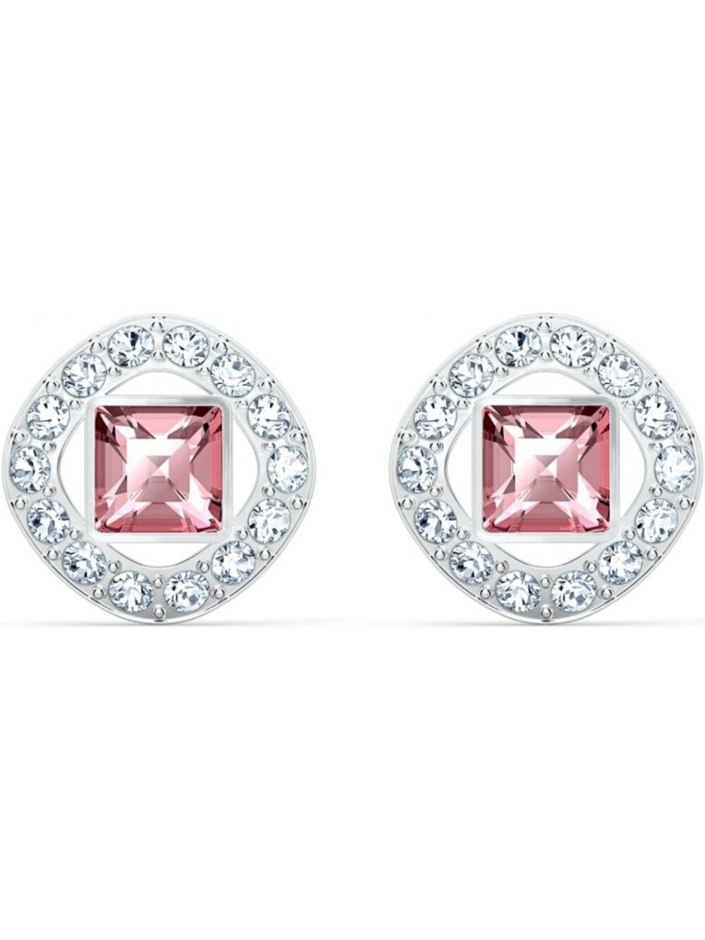 Elegant Crystal Stud Earrings - Angelic Design, Perfect for Any Occasion